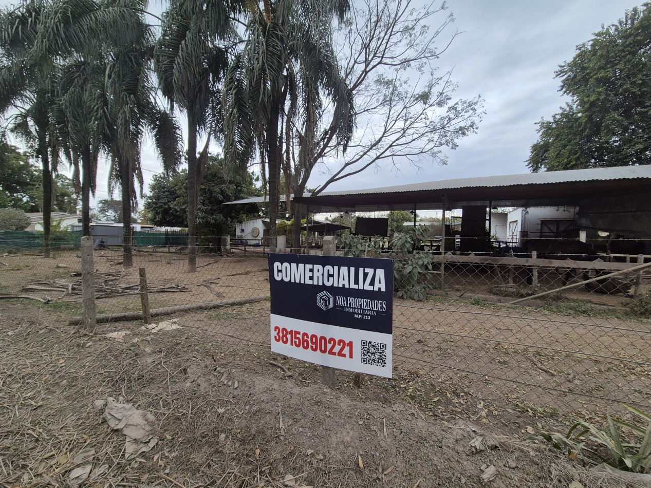 Predio de 1.200 m2 en Yerba Buena sobre Avenida Solano Vera y Rio Negro