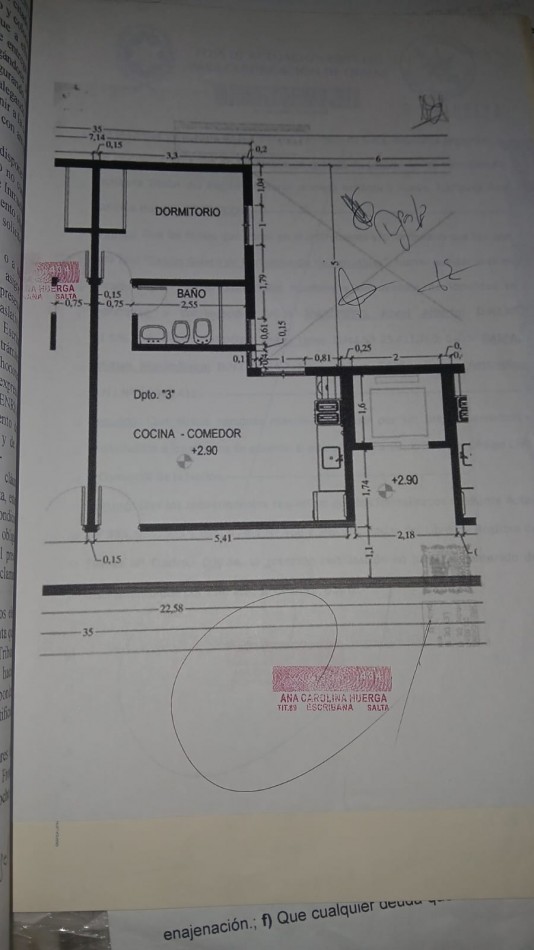 DEPARTAMENTO DE UN DORMITORIO CON ESCRITURA EN SUIPACHA 1060 OPORTUNIDAD 