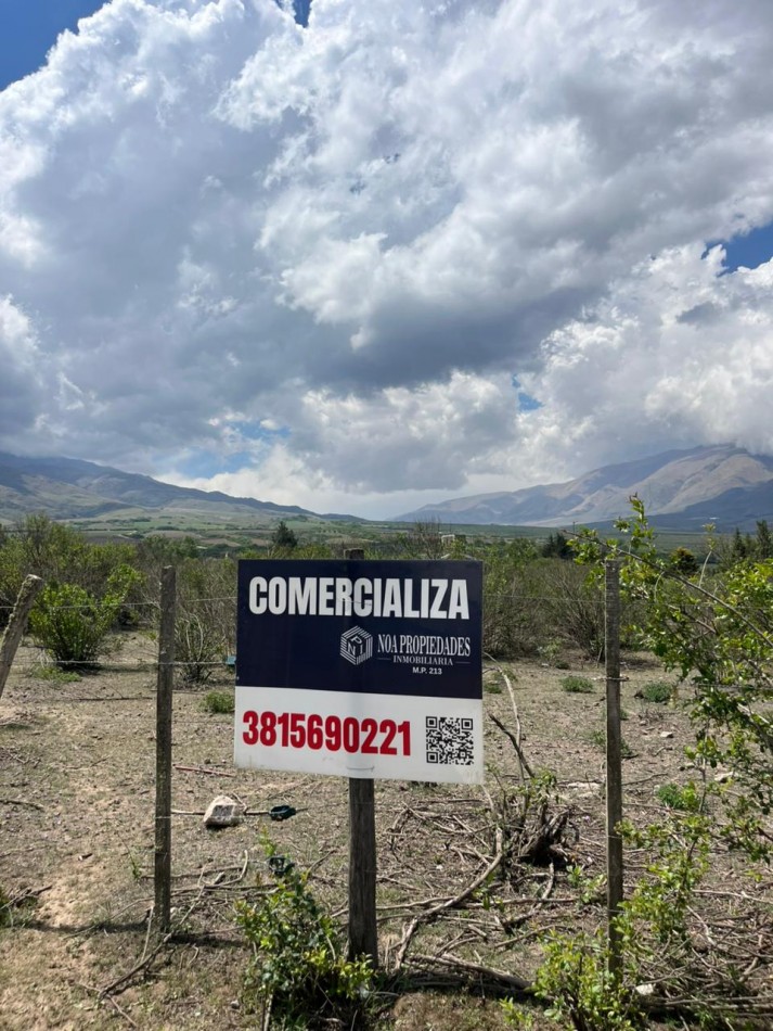 LOTE EN LA OVEJERIA DE 2.500 M2 TODO PLANO HERMOSA VISTA