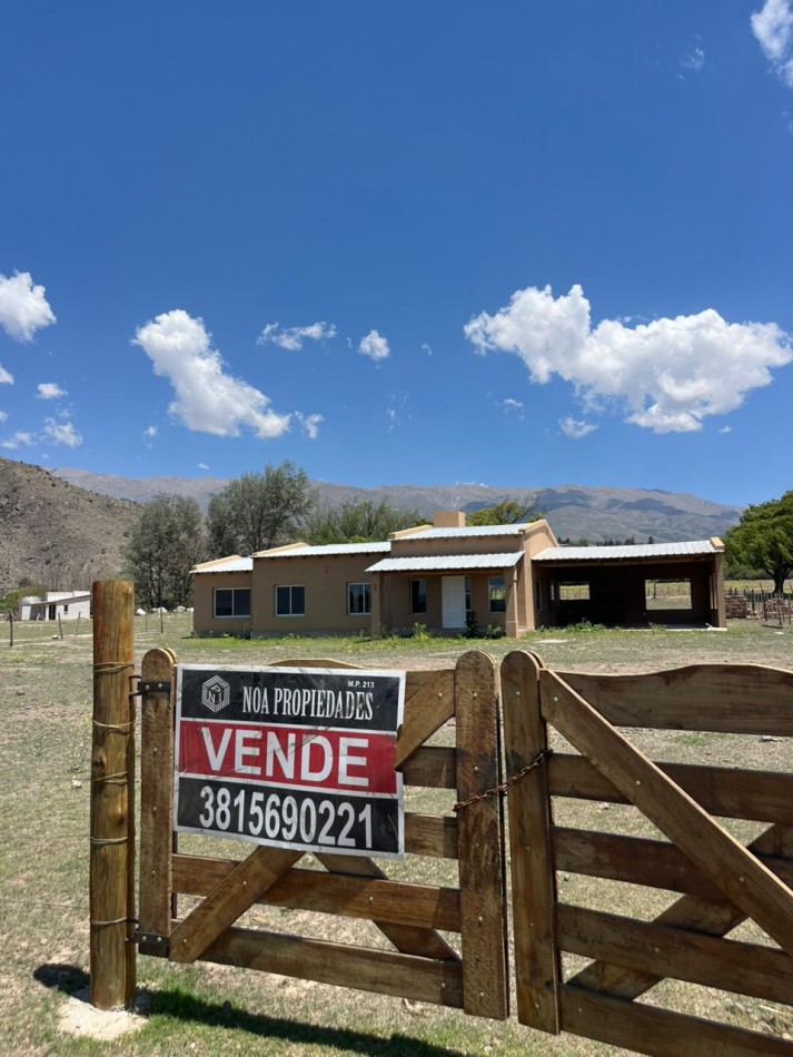 CASA A ESTRENAR EN VILLA CHENAUT TAFI DEL VALLE