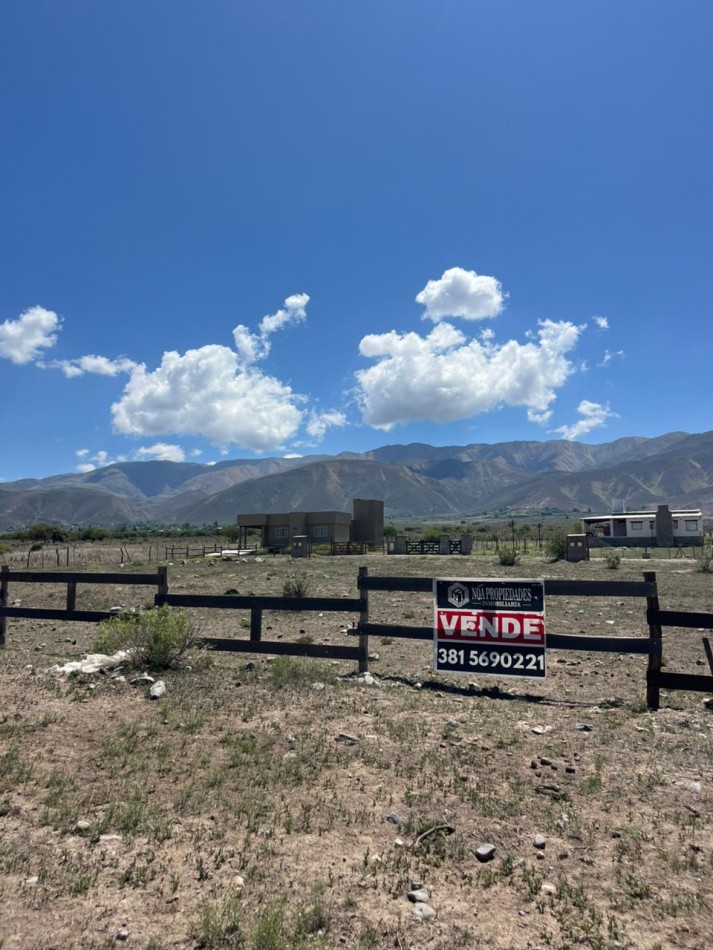 ULTIMOS LOTES EN TAFI DEL VALLE LA ERNESTINA SOBRE LA RUTA 307 APTO COMERCIAL