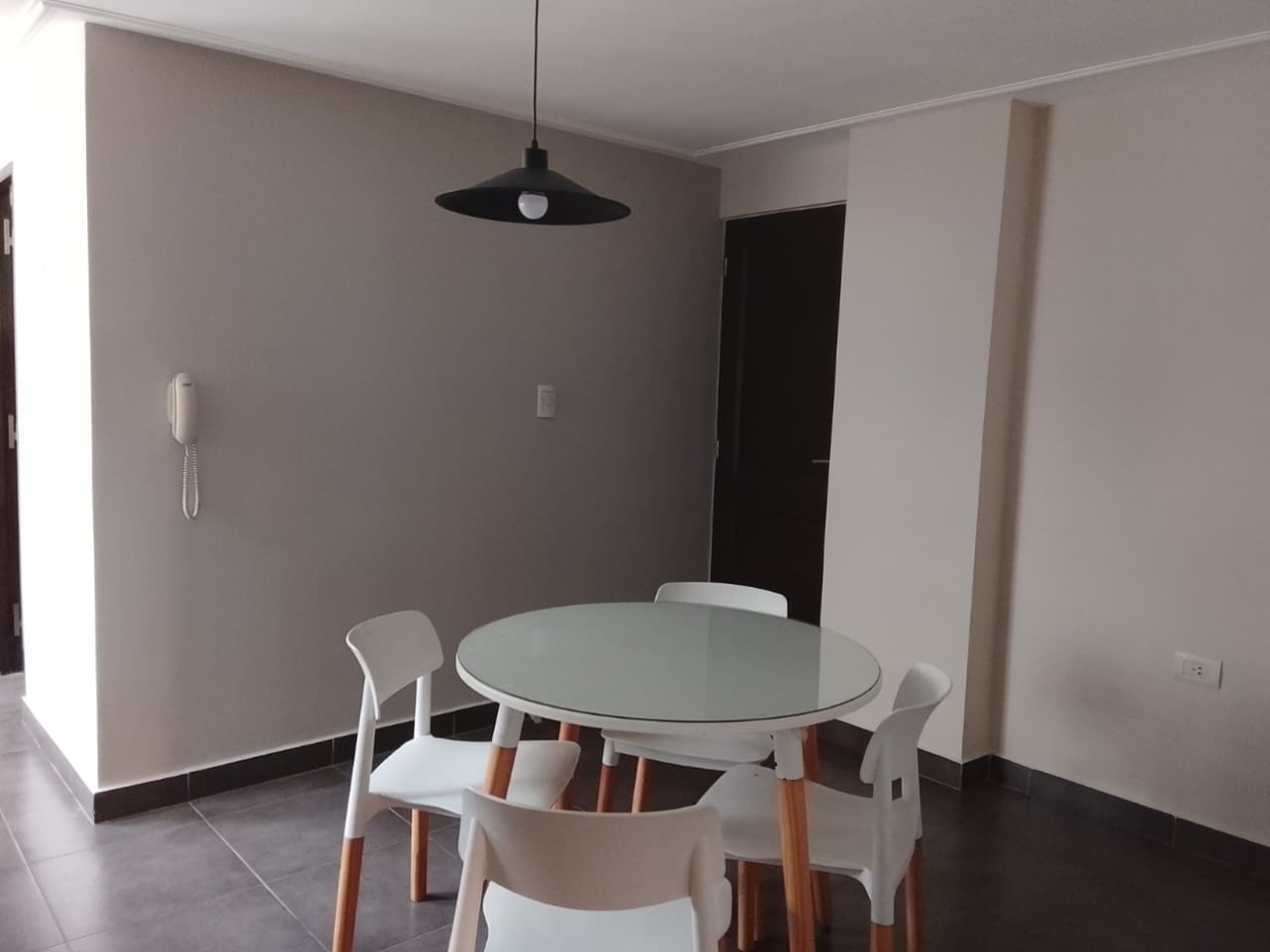 DEPARTAMENTO DE DOS DORMITORIOS AMOBLADO FRENTE A PLAZA ALBERDI CON AMENITIES