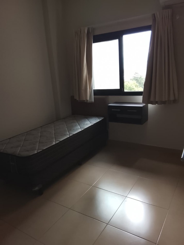 DEPARTAMENTO DE DOS DORMITORIOS AMOBLADO FRENTE A PLAZA ALBERDI CON AMENITIES