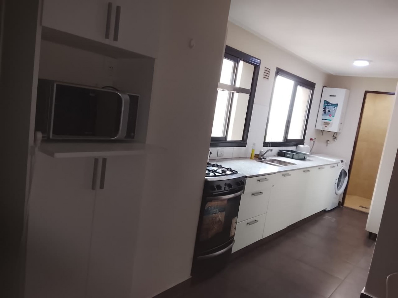 DEPARTAMENTO DE DOS DORMITORIOS AMOBLADO FRENTE A PLAZA ALBERDI CON AMENITIES