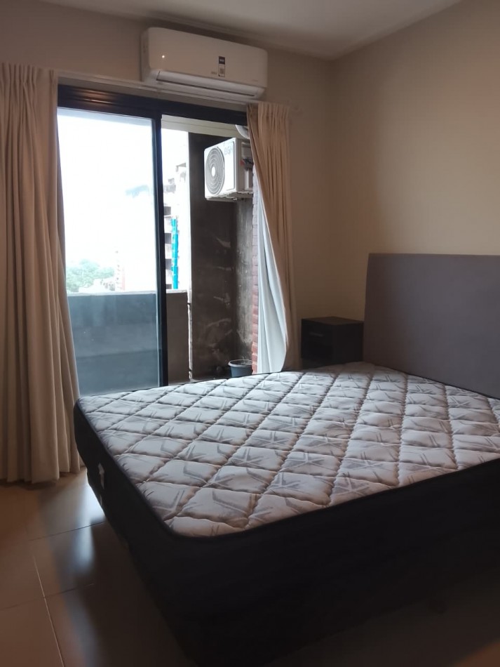 DEPARTAMENTO DE DOS DORMITORIOS AMOBLADO FRENTE A PLAZA ALBERDI CON AMENITIES