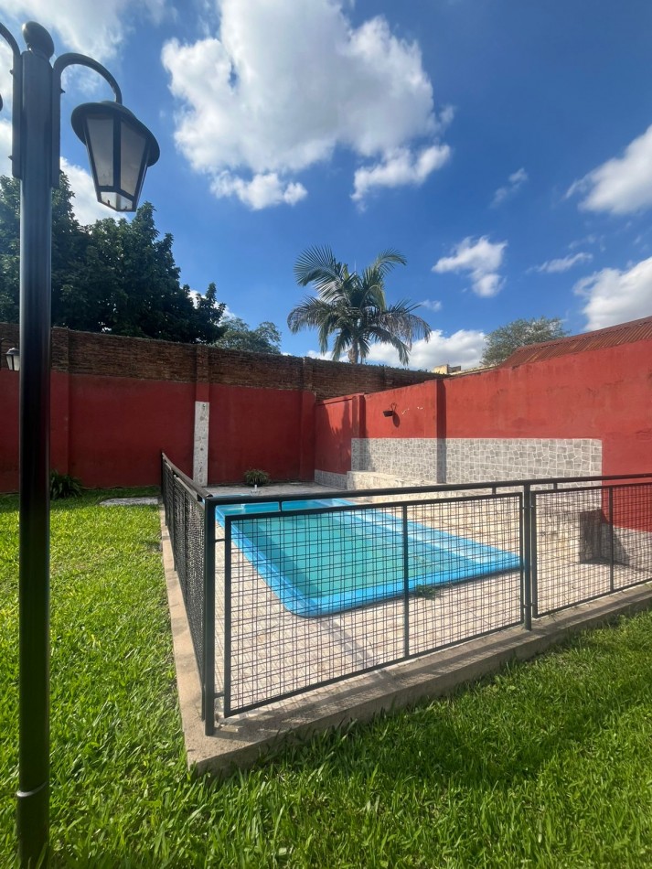 CASA DE TRES DORMITORIOS CON PILETA EN BRASIL AL 500 YERBA BUENA