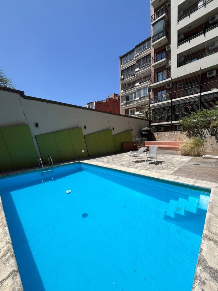 DEPARTAMENTO AMOBLADO EN MONTEAGUDO AL 800 CON COCHERA Y AMENITIES DE DOS DORMITORIOS OPCIONAL TERCER DORMITORIO