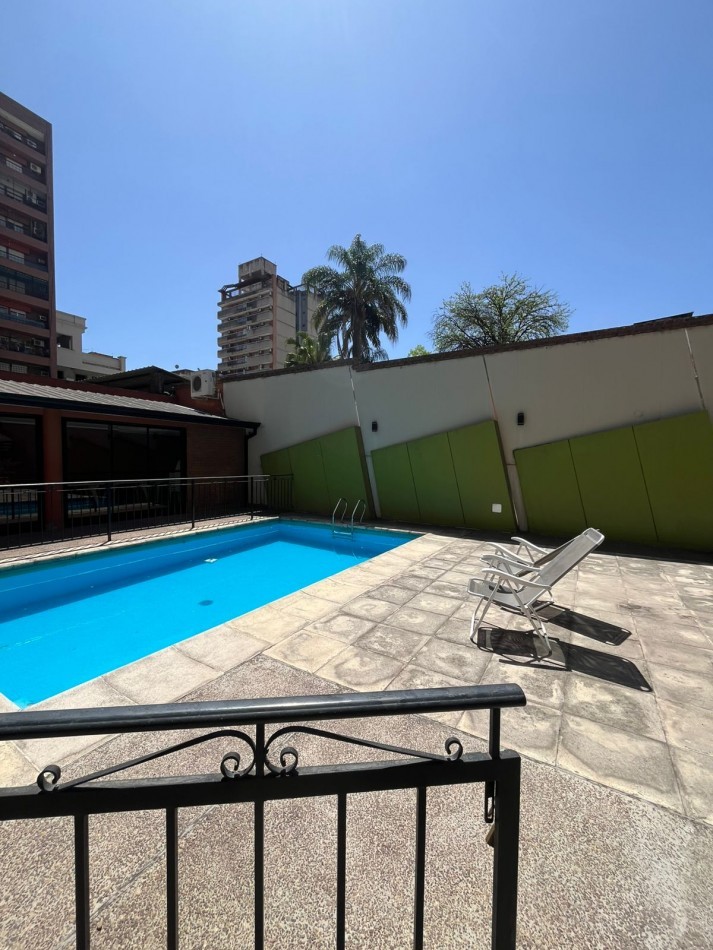 DEPARTAMENTO AMOBLADO EN MONTEAGUDO AL 800 CON COCHERA Y AMENITIES DE DOS DORMITORIOS OPCIONAL TERCER DORMITORIO