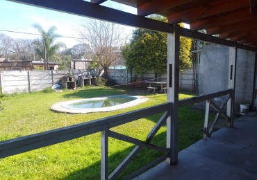 VENDO LINDA CASA EN EL CADILLAL CON PILETA LISTA PARA ESCRITURAR