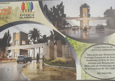 LOTE EN BARRIO ESTANCIA ALAMEDA EN LOS NOGALES CON ESCRITURA